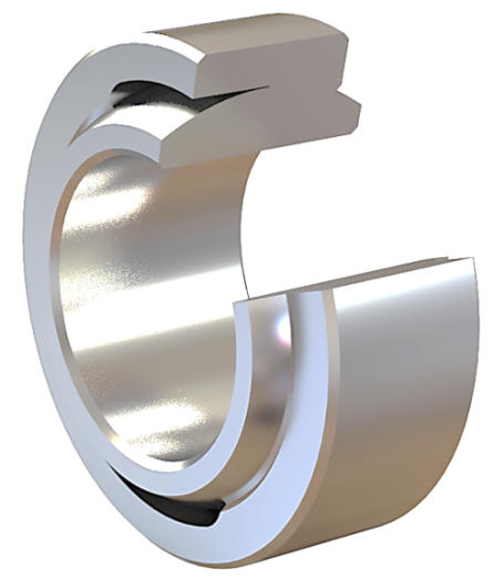 DLC-coated Spherical Plain Bearings